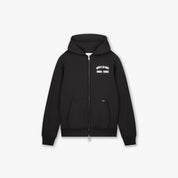 Croyez Rhinestone Zip Hoodie | Black