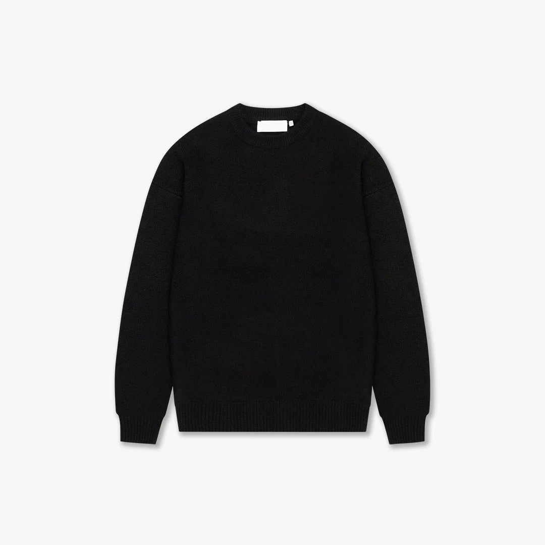  Croyez Studio Label Knit Sweater | Black