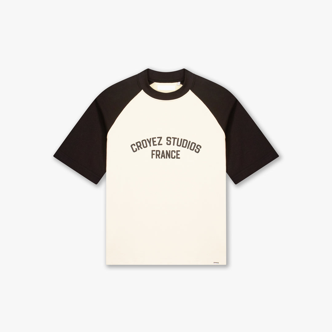  Croyez Studios Raglan T-Shirt | Light Beige