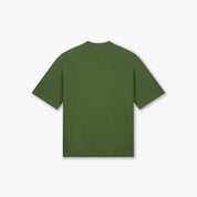 Croyez Waffle Raglan T-Shirt | Forest Green