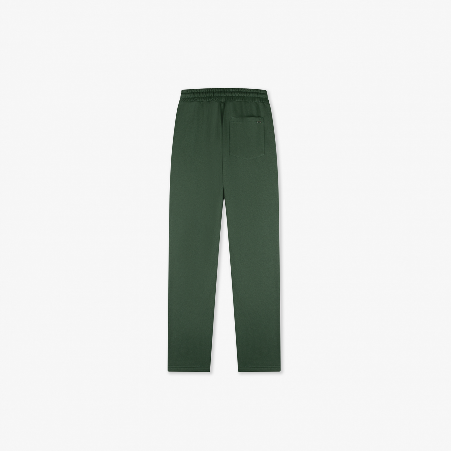 CROYEZ ATELIER SWEATPANTS - DARK GREEN/WHITE