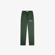 CROYEZ ATELIER SWEATPANTS | DARK GREEN/WHITE