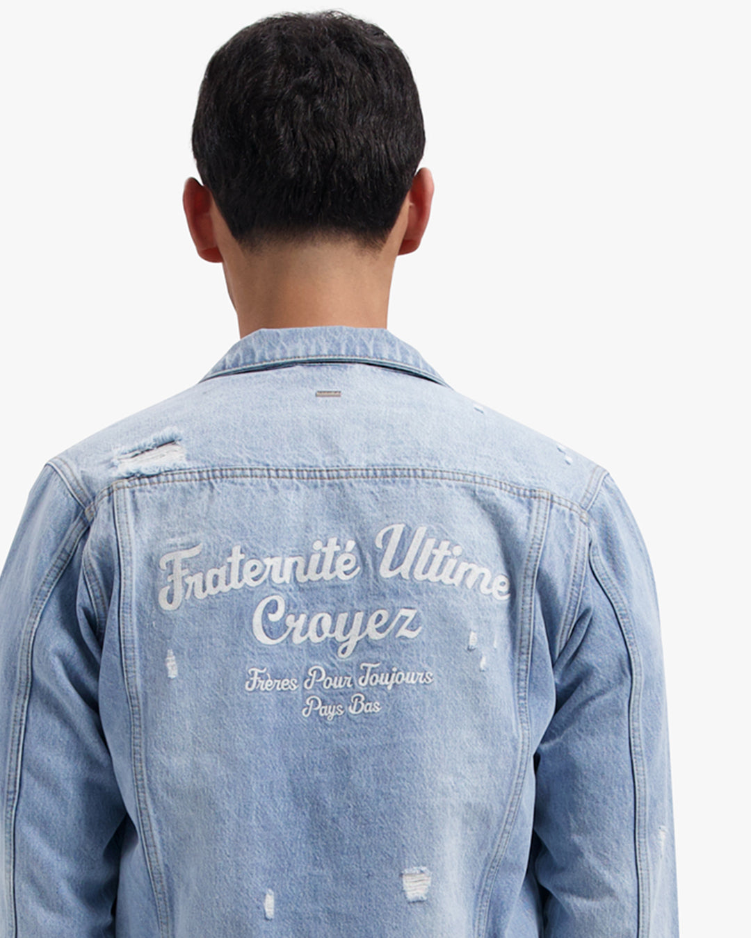 CROYEZ FRATERNITÉ DENIM JACKET - DUST BLUE