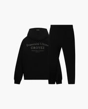 CROYEZ FRATERNITÉ TRACKSUIT | BLACK/BLACK