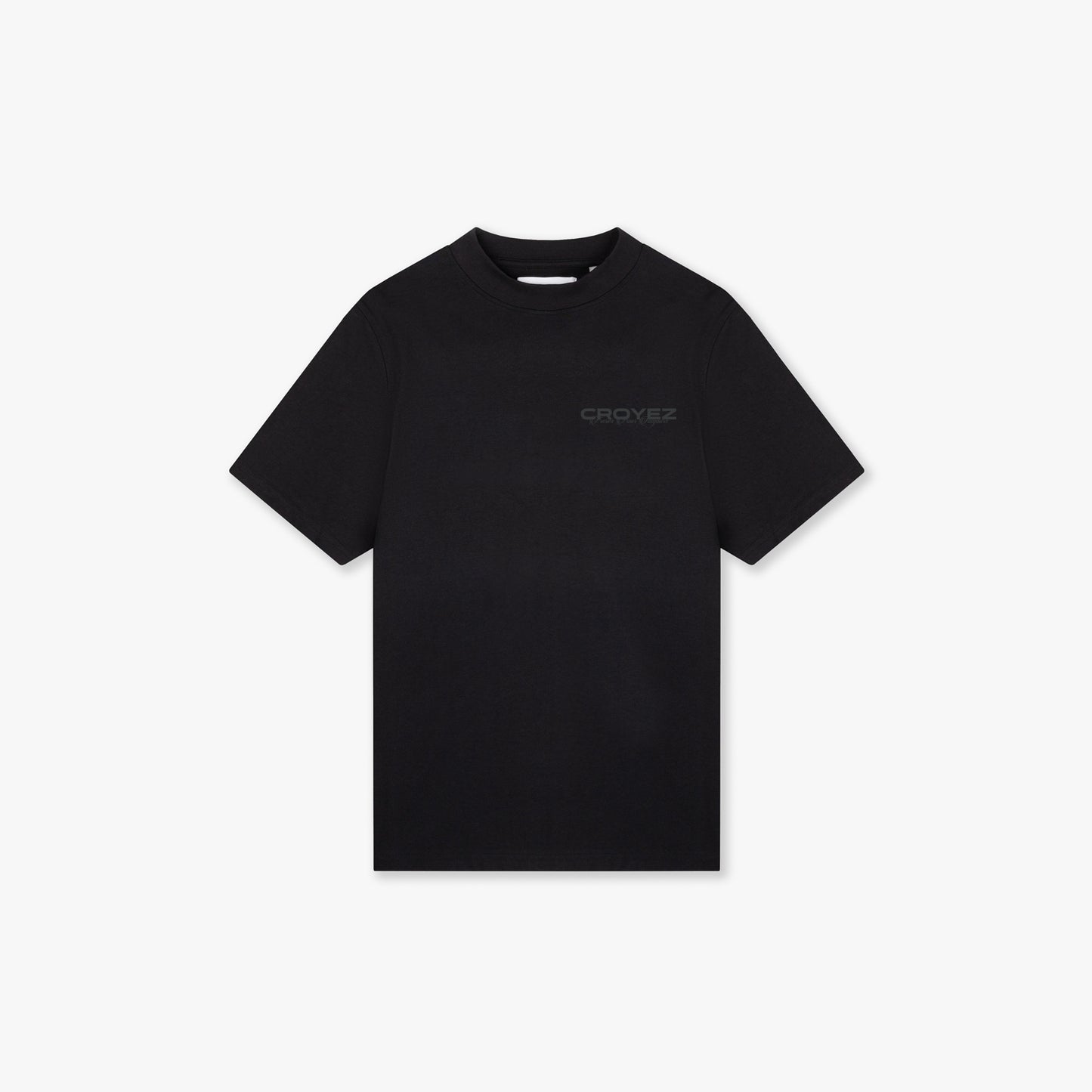 CROYEZ FRÈRES T-SHIRT - BLACK/BLACK