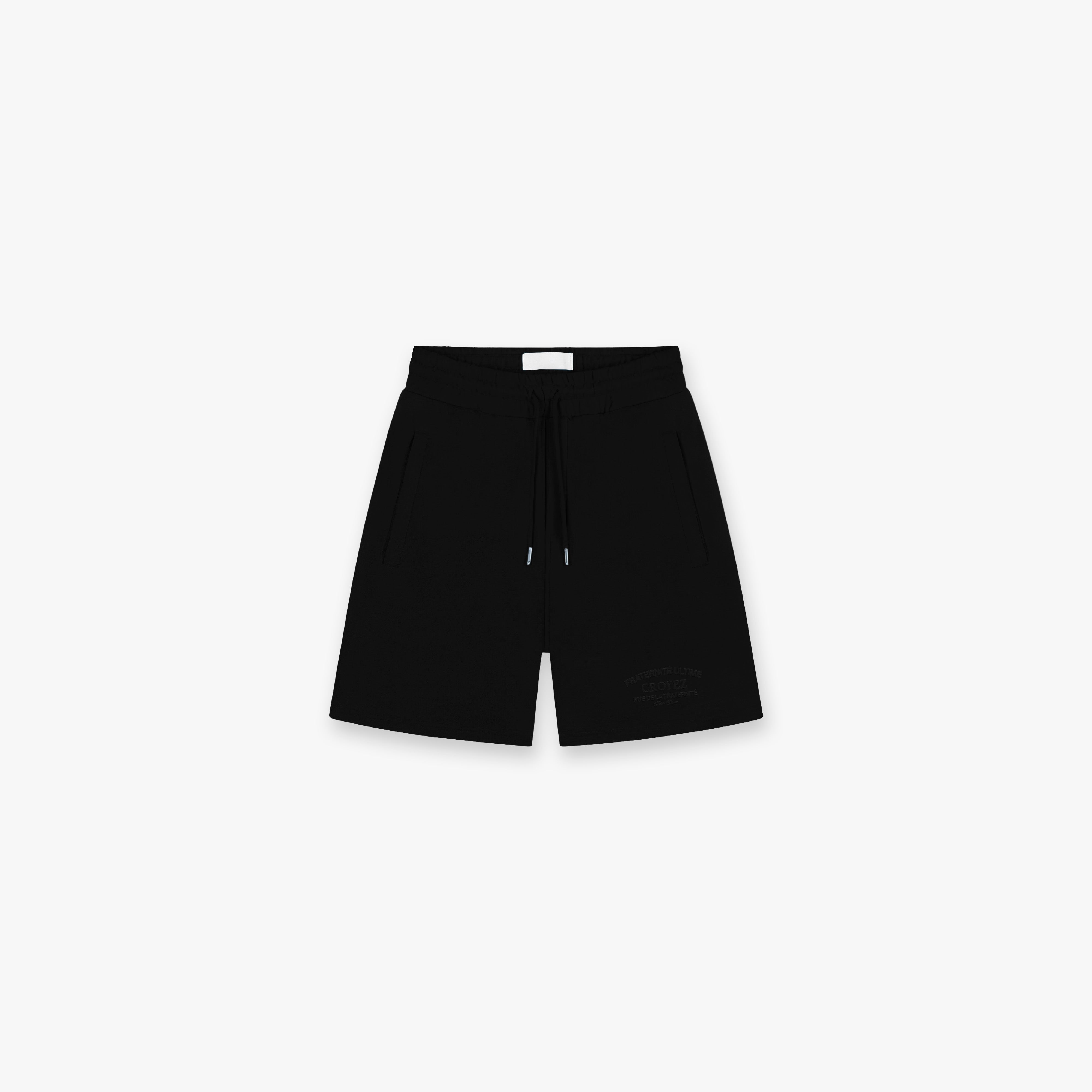  Croyez Original Fraternite Shorts | Black