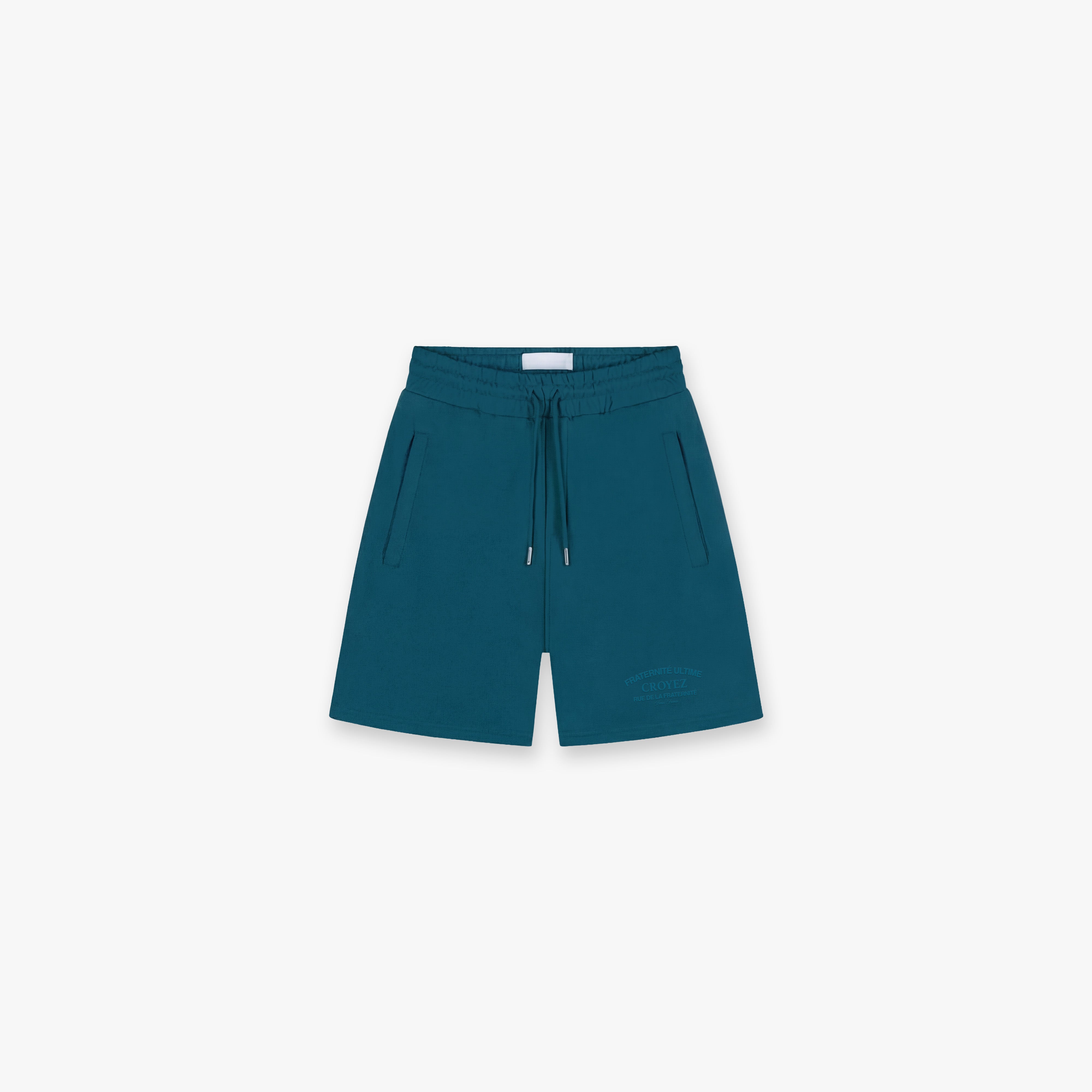  Croyez Original Fraternite Shorts | Dark Teal