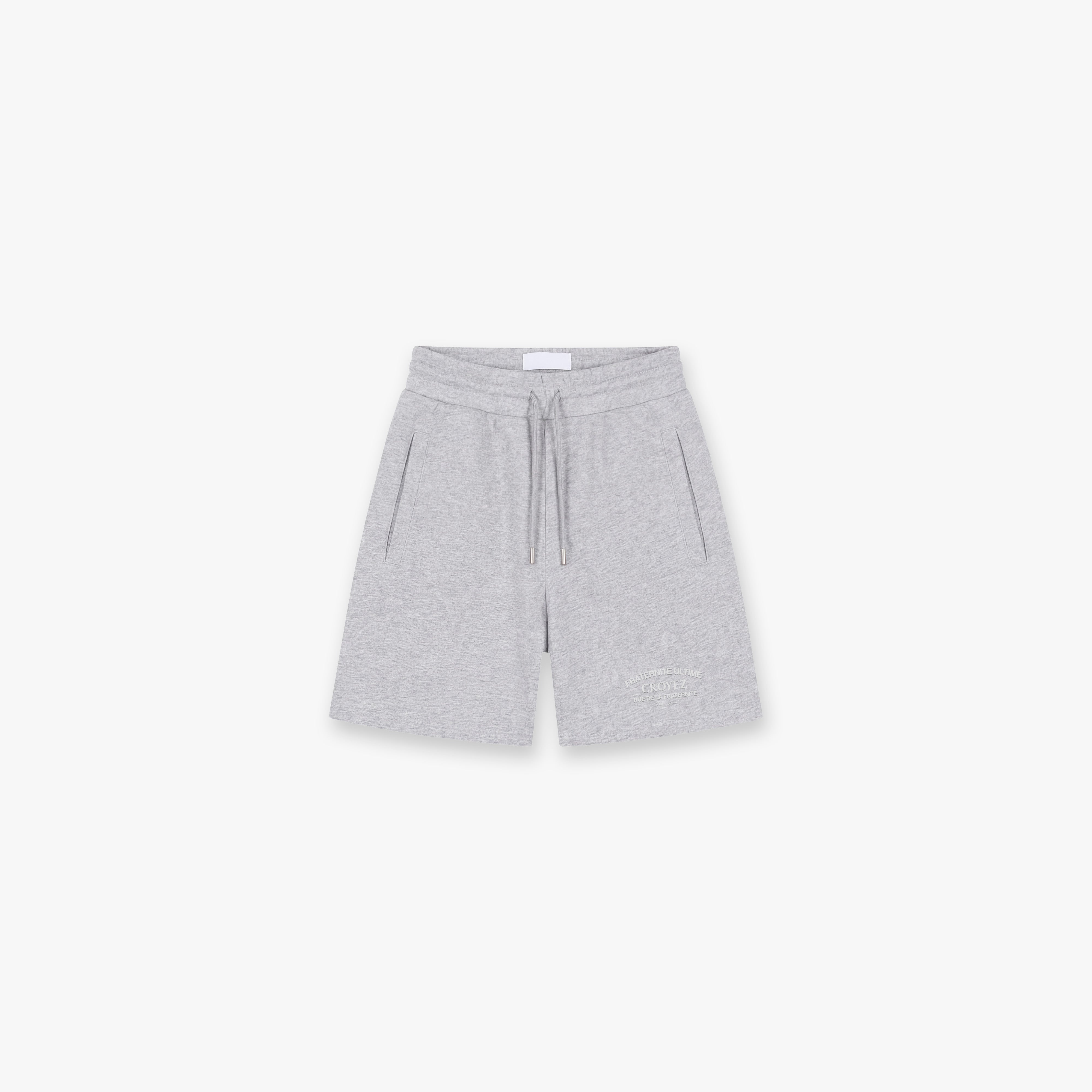  Croyez Original Fraternite Shorts | Grey Melange