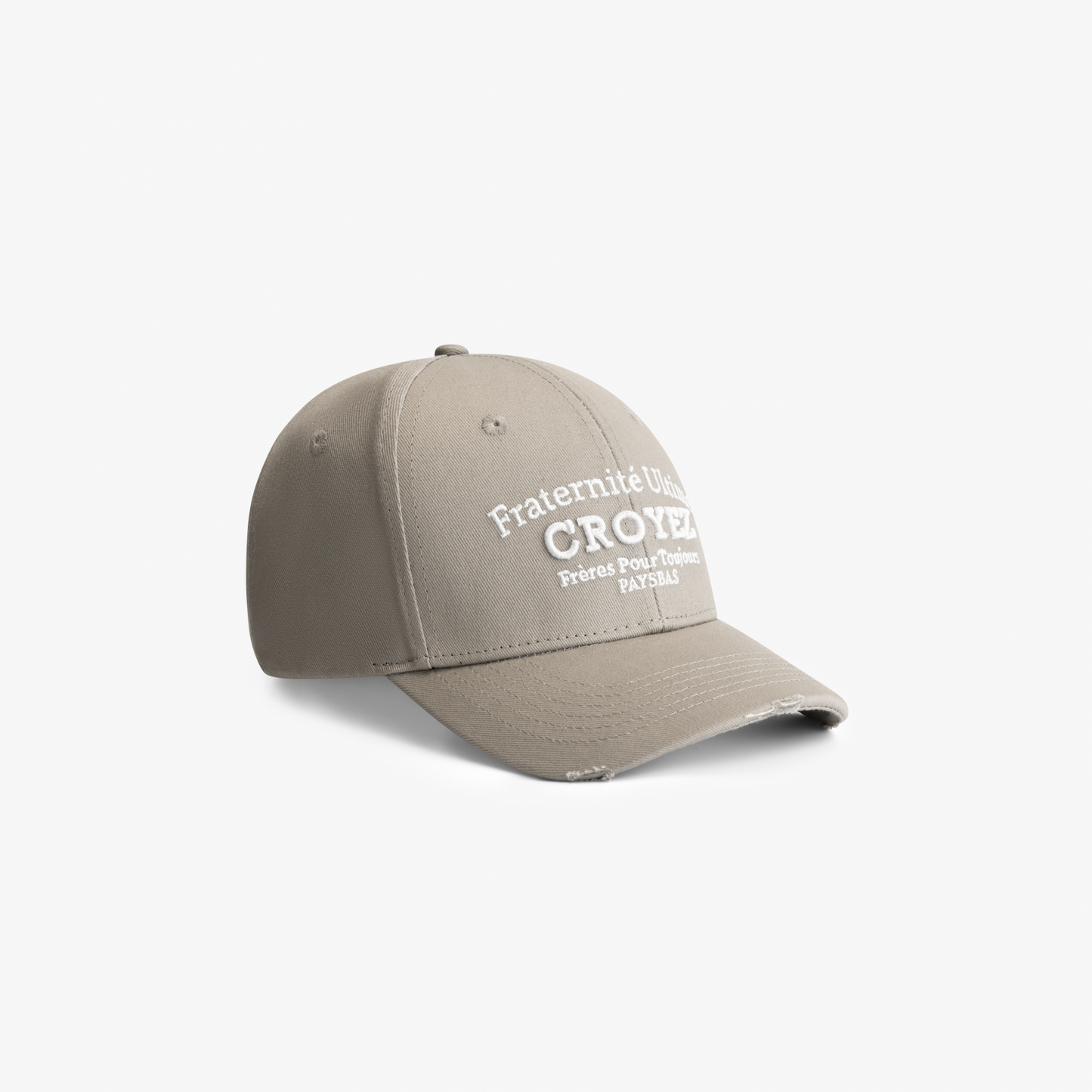 CROYEZ FRATERNITÉ CAP - GREY