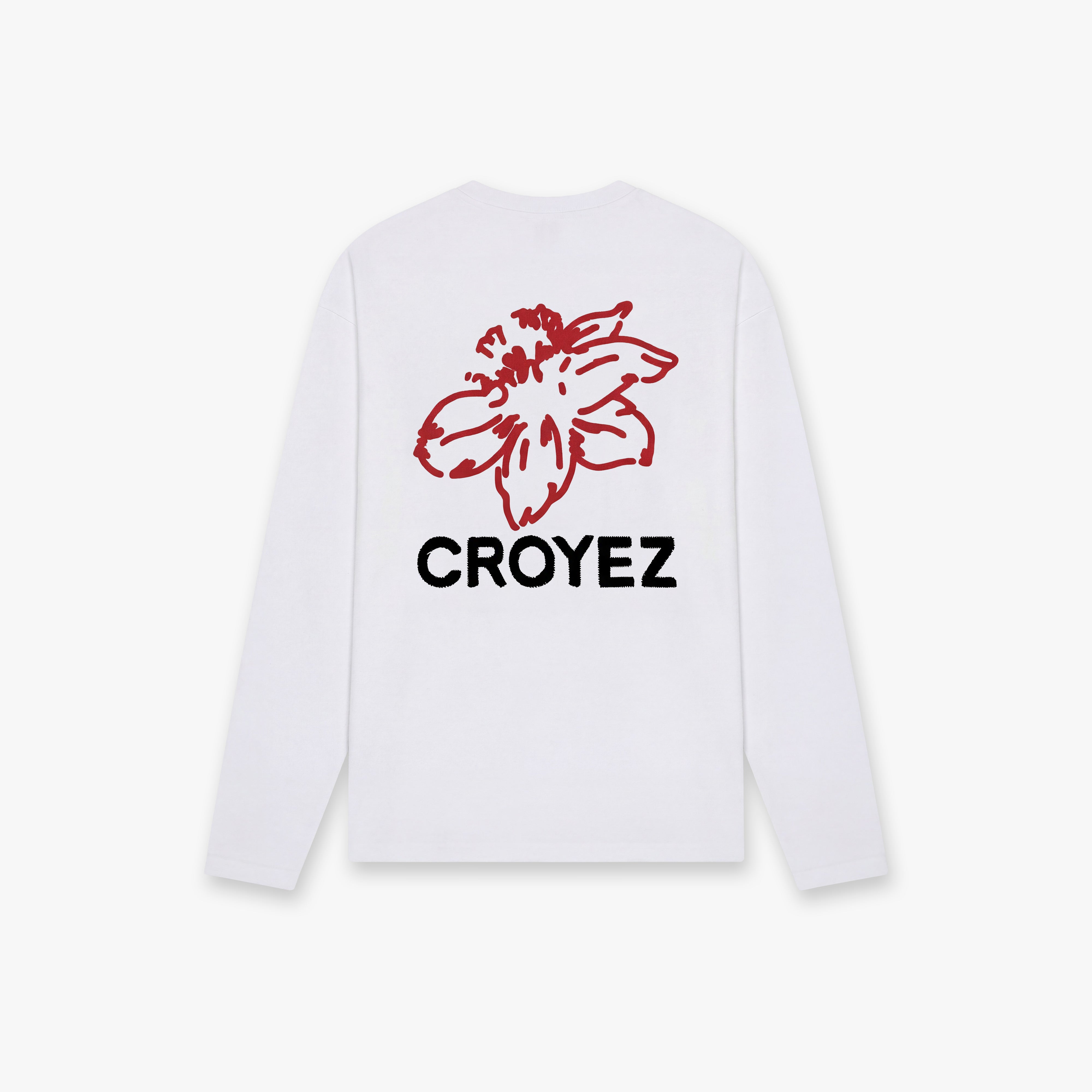 Croyez Gardener Longsleeve | White/Red