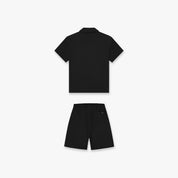 Croyez Plisse Set | Black