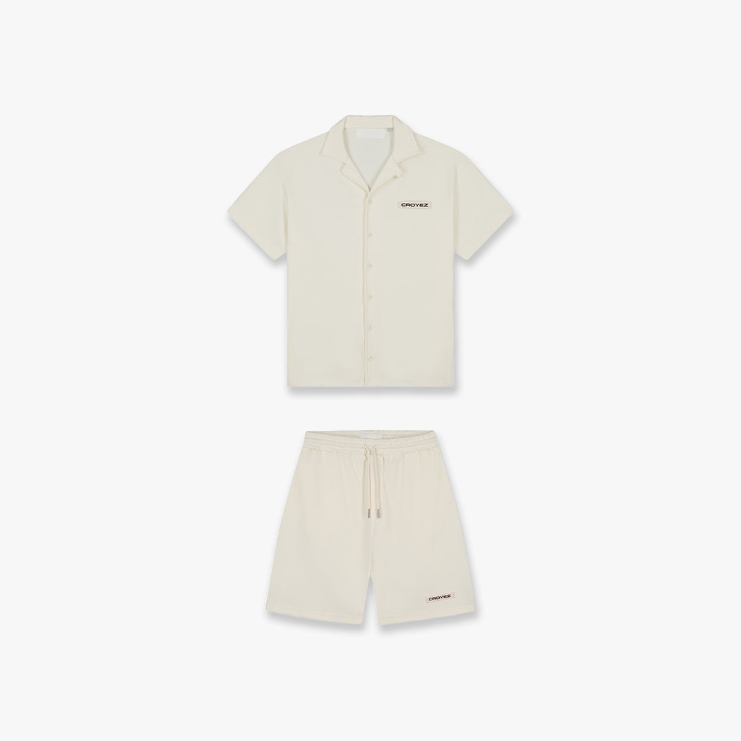 Croyez Plisse Set | Off-White