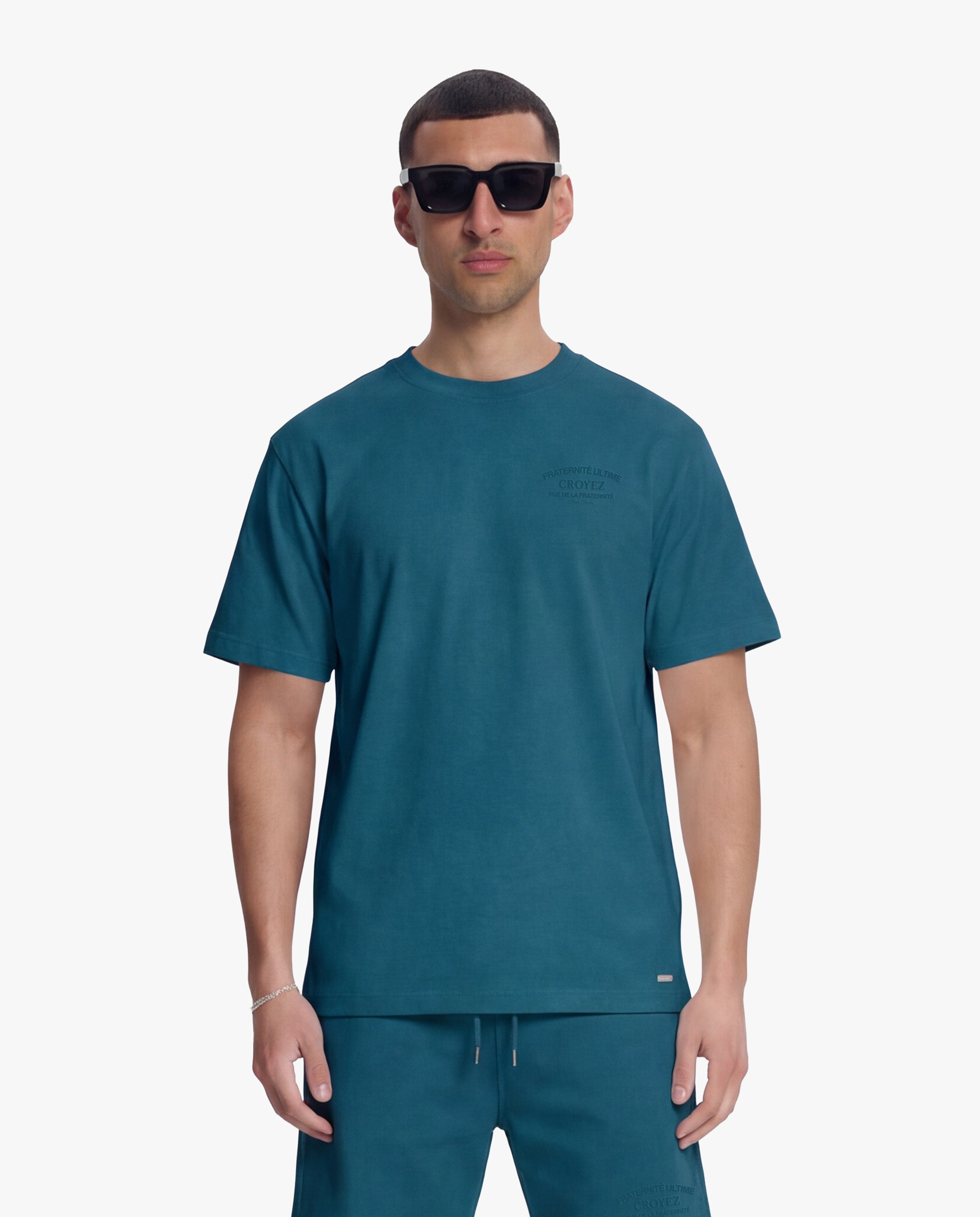 Croyez Original Fraternite T-Shirt | Dark Teal