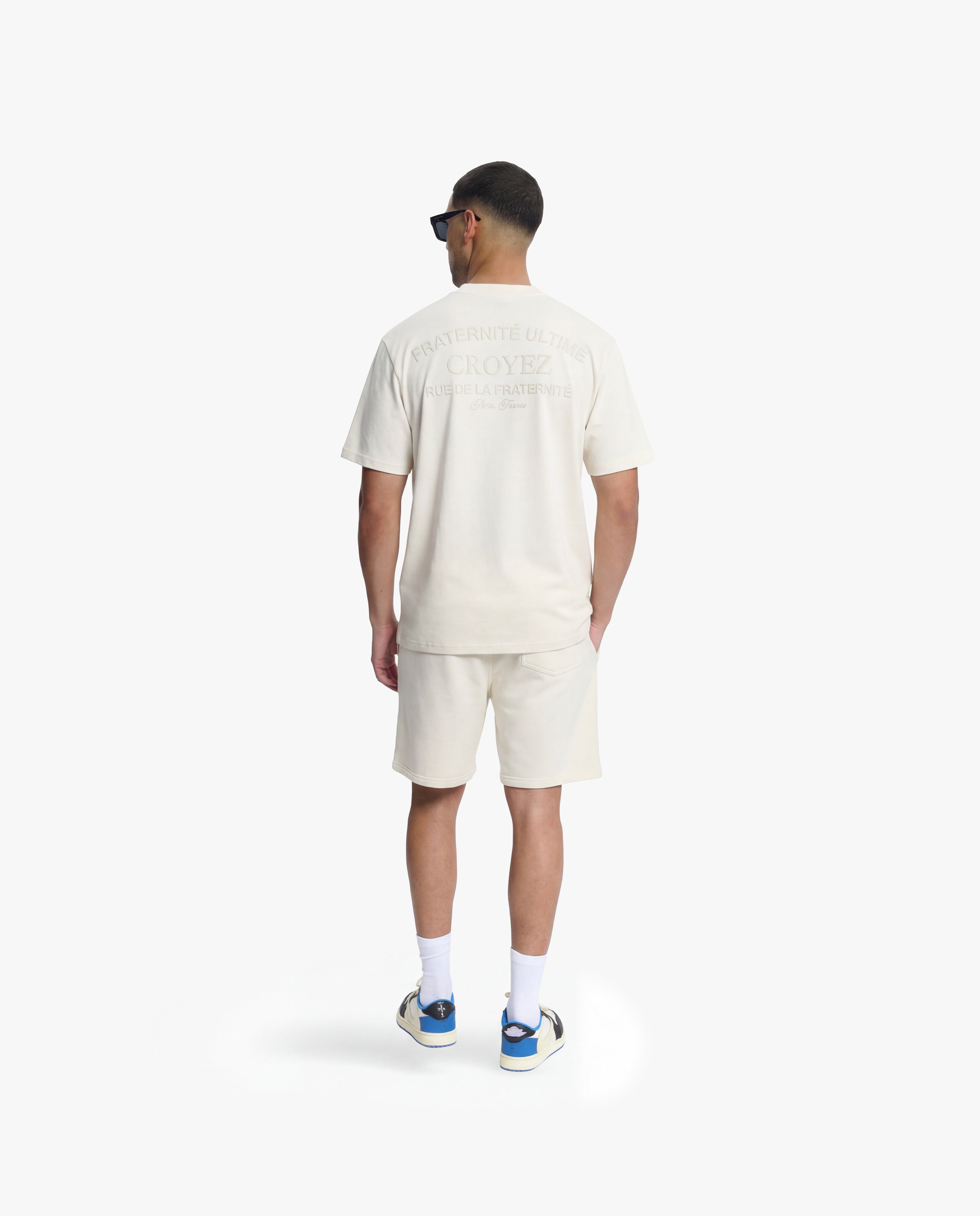 Croyez Original Fraternite Shorts | Off-White