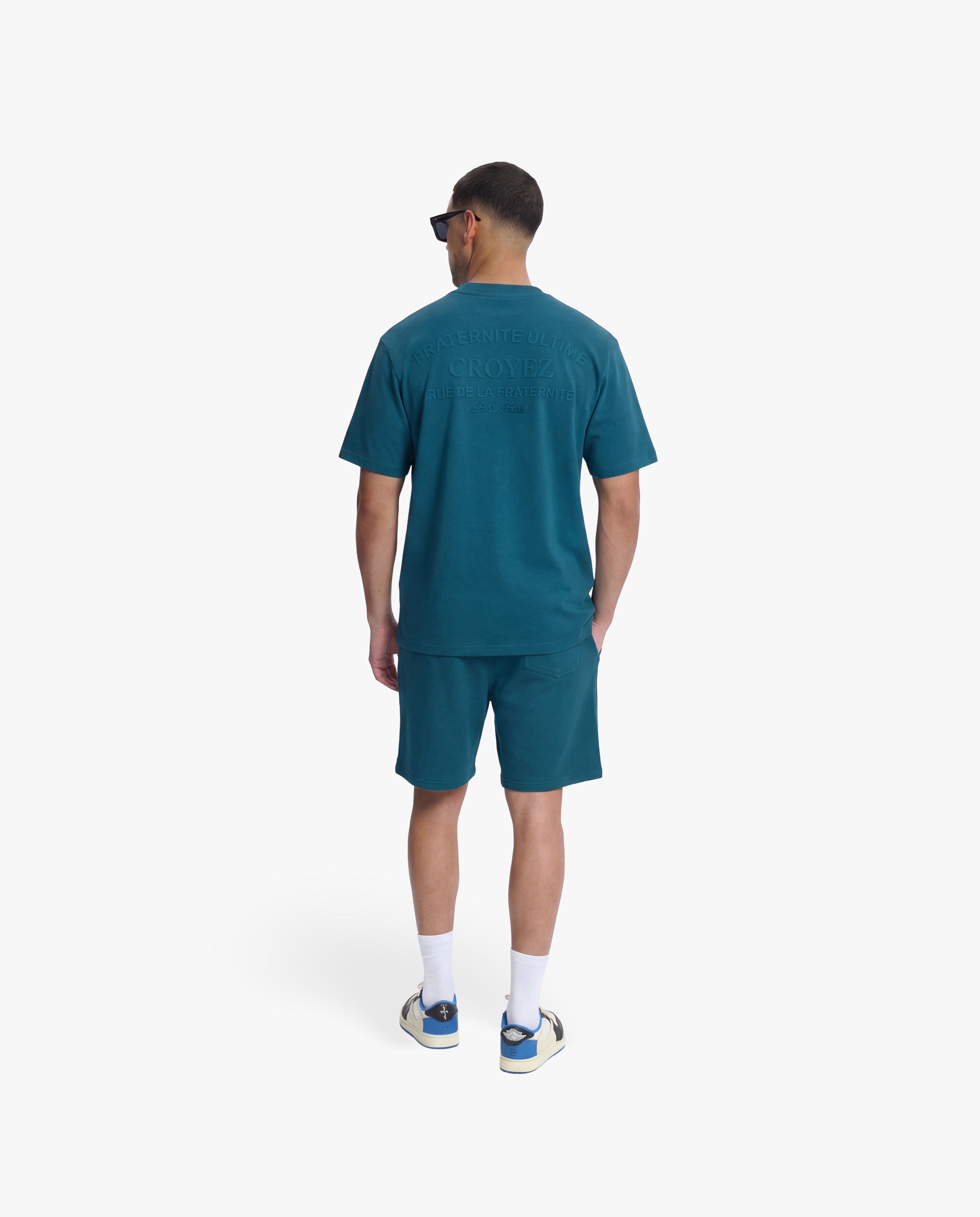 Croyez Original Fraternite Shorts | Dark Teal