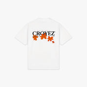 Croyez Botanique T-Shirt | White/Orange