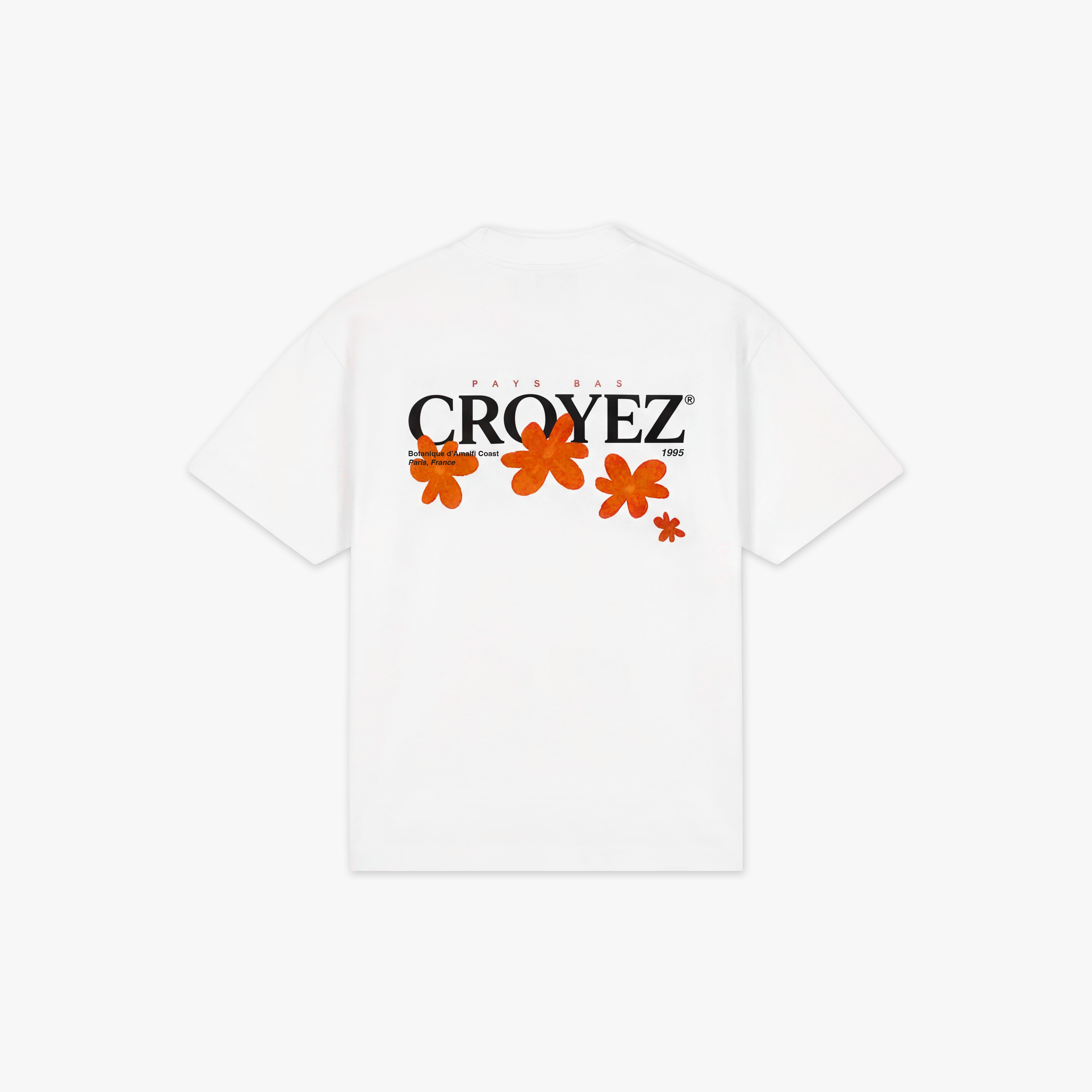 Croyez Botanique T-Shirt | White/Orange