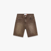 Croyez CD2 Washed Denim Shorts | Washed Brown