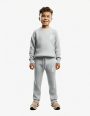 CROYEZ MINI ESSENCE KNIT STRAIGHT PANTS | GREY