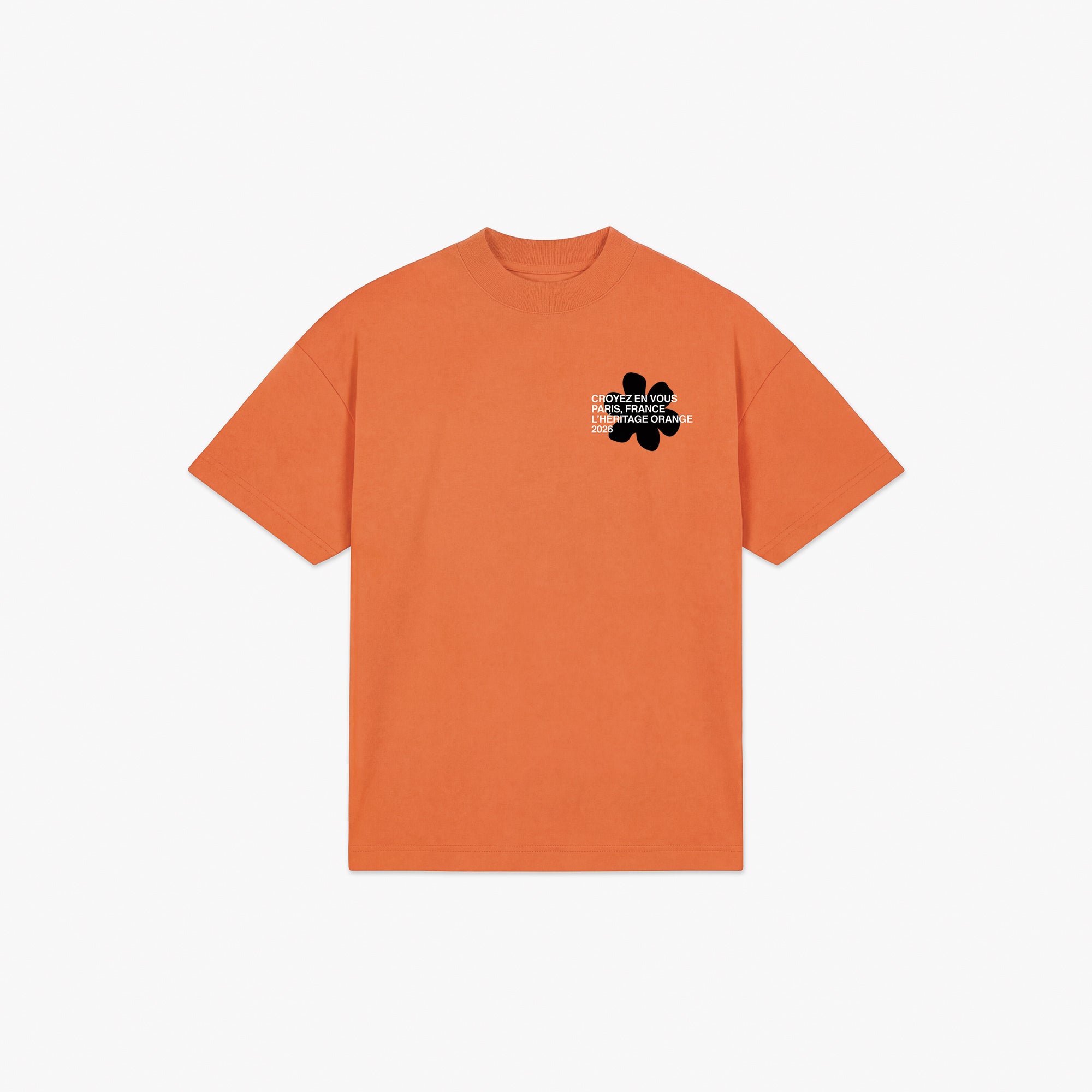  Croyez Silhouette T-Shirt | Orange