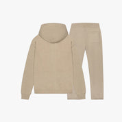 Croyez Fluffy Essence Knit Zip Set | Sand