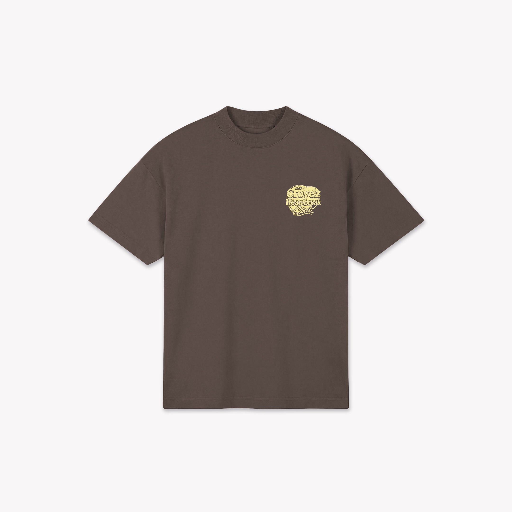  Croyez Heartbreak Club T-Shirt | Washed Brown