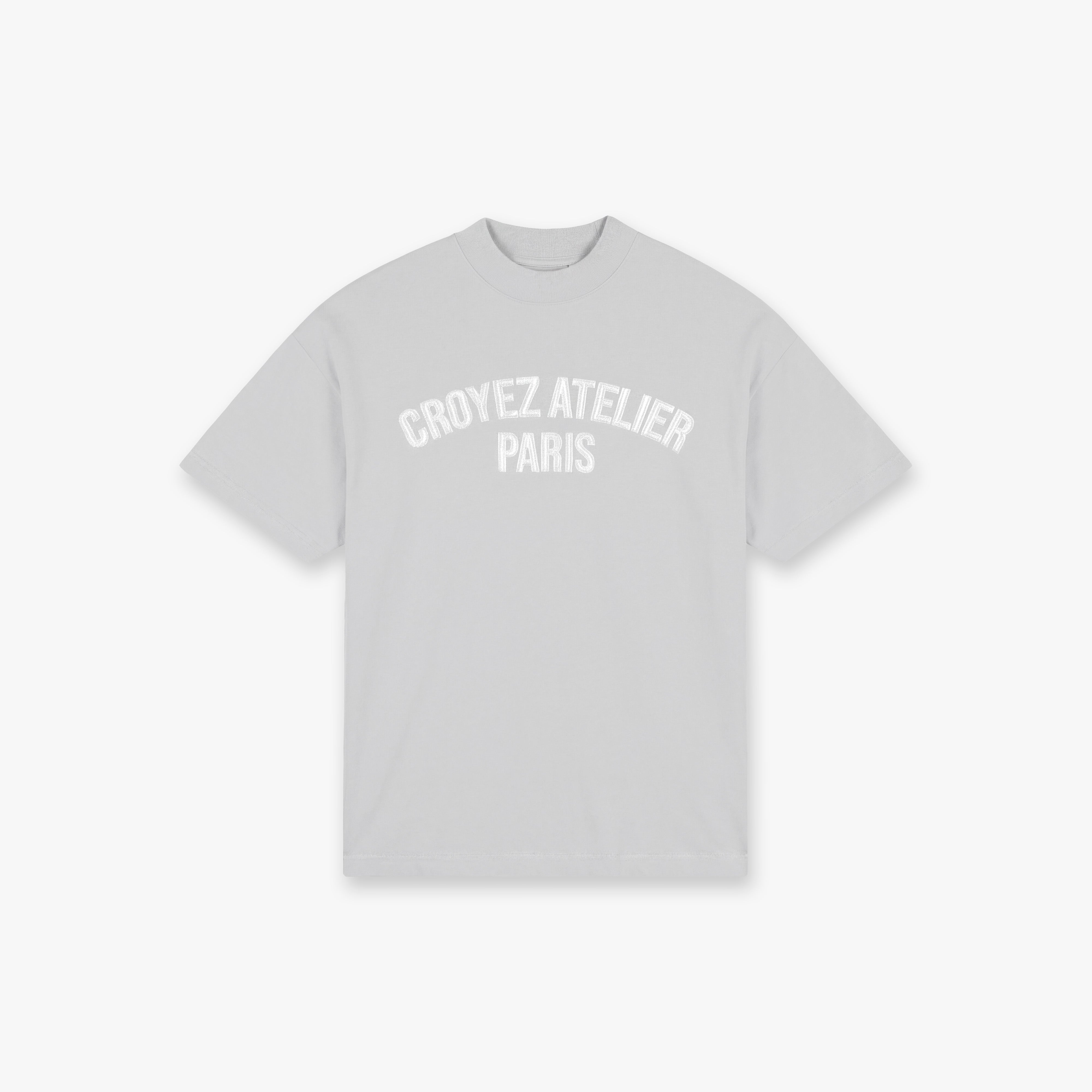 Croyez Heavyweight Atelier T-Shirt | Light Grey
