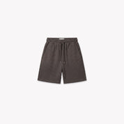 Croyez Initial Waffle Shorts | Washed Brown