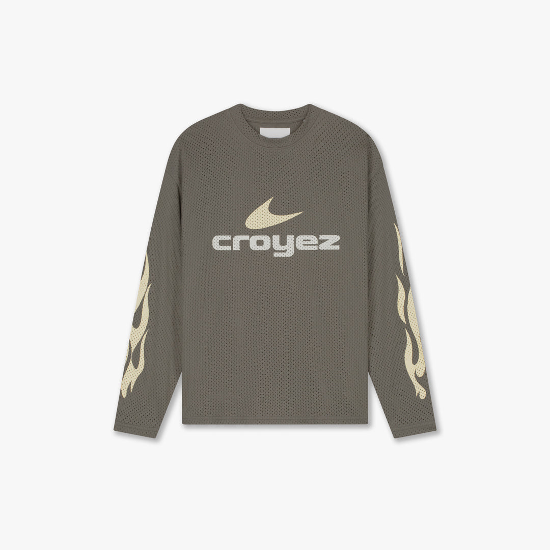  Croyez Service Dept Longsleeve | Washed Brown