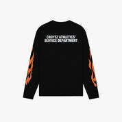 Croyez Service Dept Longsleeve | Black/Orange
