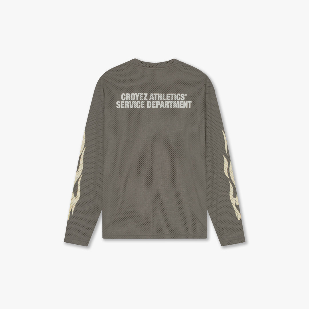 Croyez Service Dept Longsleeve | Washed Brown