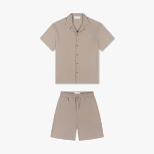 Croyez Ribbed Set | Sand