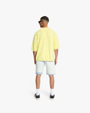 Croyez Nombre Knit Polo | Butter Yellow