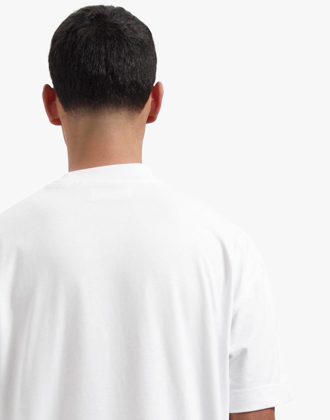 CROYEZ OVERSIZED FUNDAMENTAL T-SHIRT - WHITE