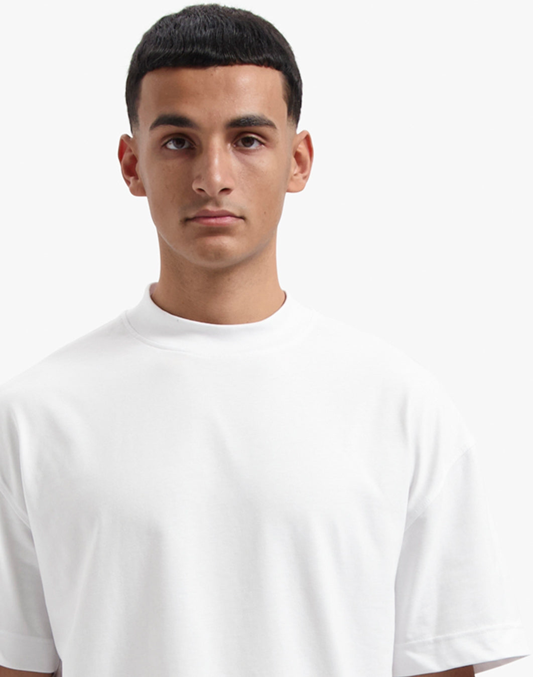 CROYEZ OVERSIZED FUNDAMENTAL T-SHIRT - WHITE