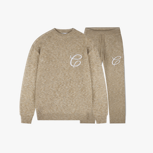 Croyez Essence Knit Tracksuit | Beige