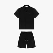 Croyez Ribbed Set | Black