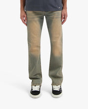 CROYEZ SAND WASHED STRAIGHT LEG DENIM | LIGHT BLUE