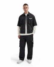 Croyez Etiquette Nylon Jacket | Black