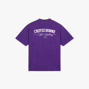 Croyez Art Gallery T-Shirt | Dark Purple
