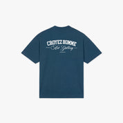 Croyez Art Gallery T-Shirt | Dark Teal