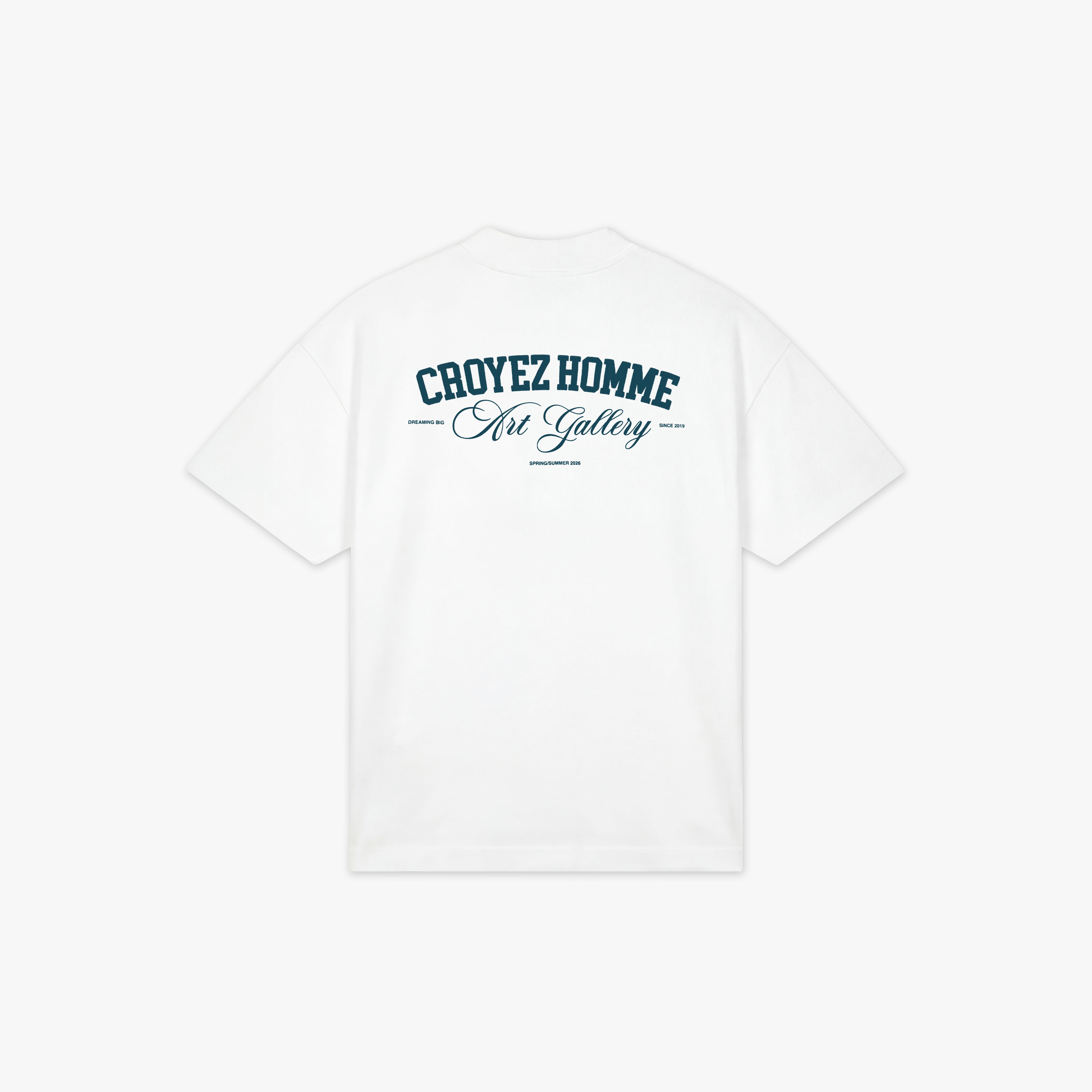 Croyez Art Gallery T-Shirt | White