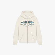 Croyez Art Gallery Zip Hoodie | Off-White