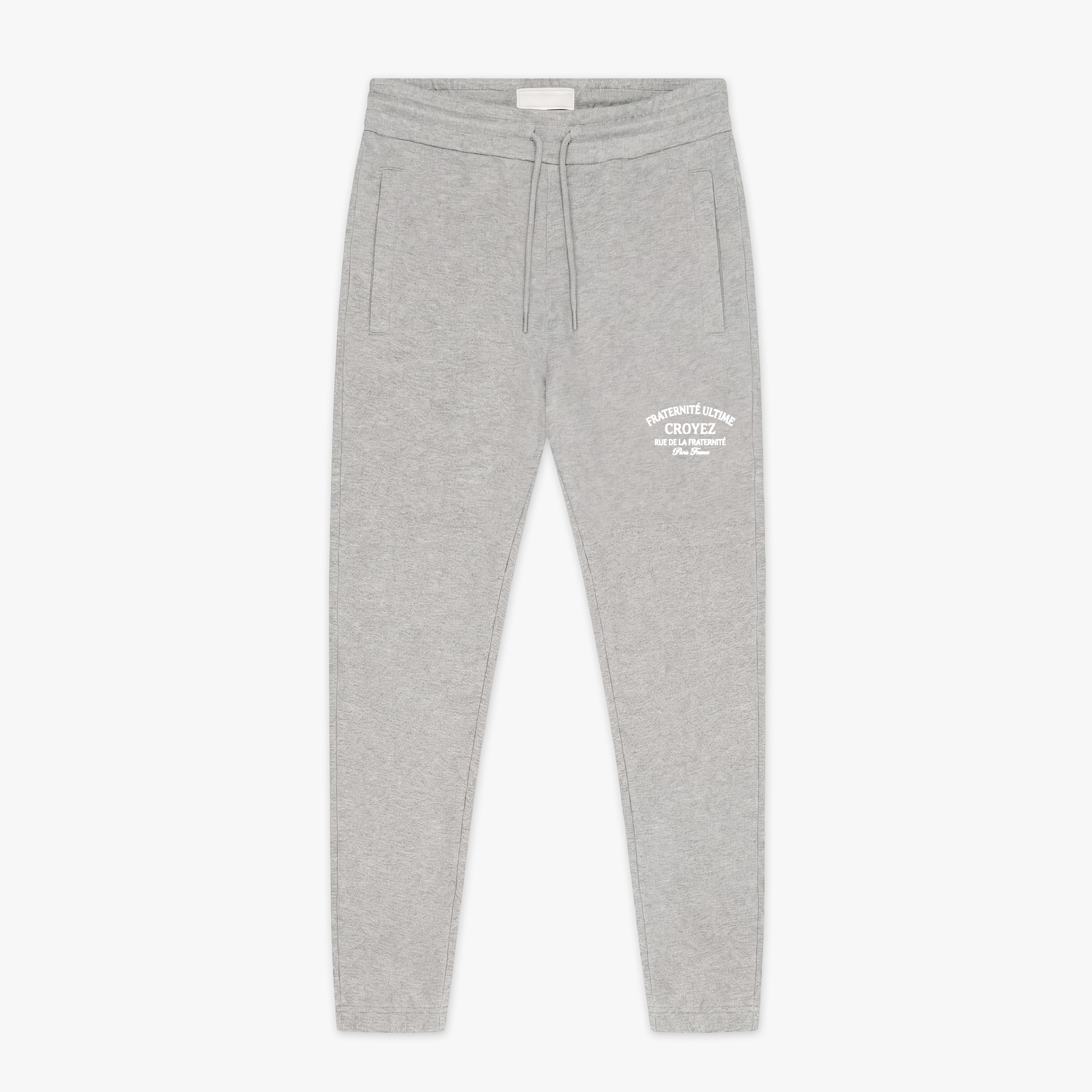  Croyez Original Fraternite Sweatpants | Grey Melange