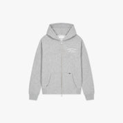 Croyez Original Fraternite Zip Hoodie | Grey Melange