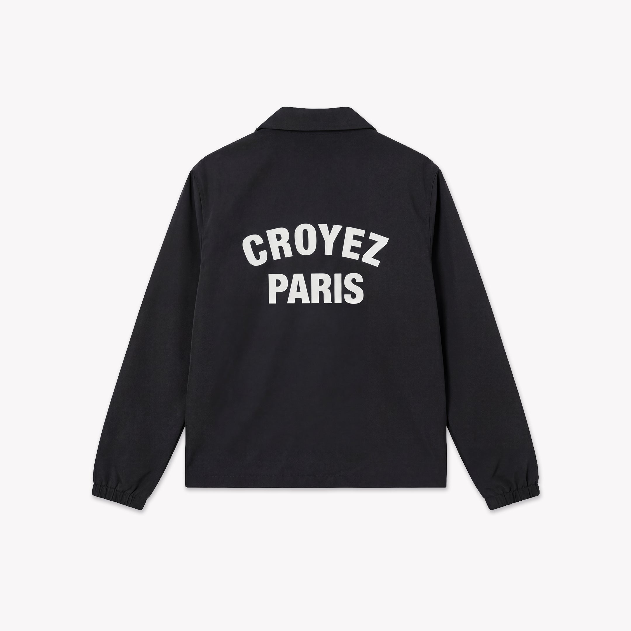 Croyez Paris Coach Jacket | Black