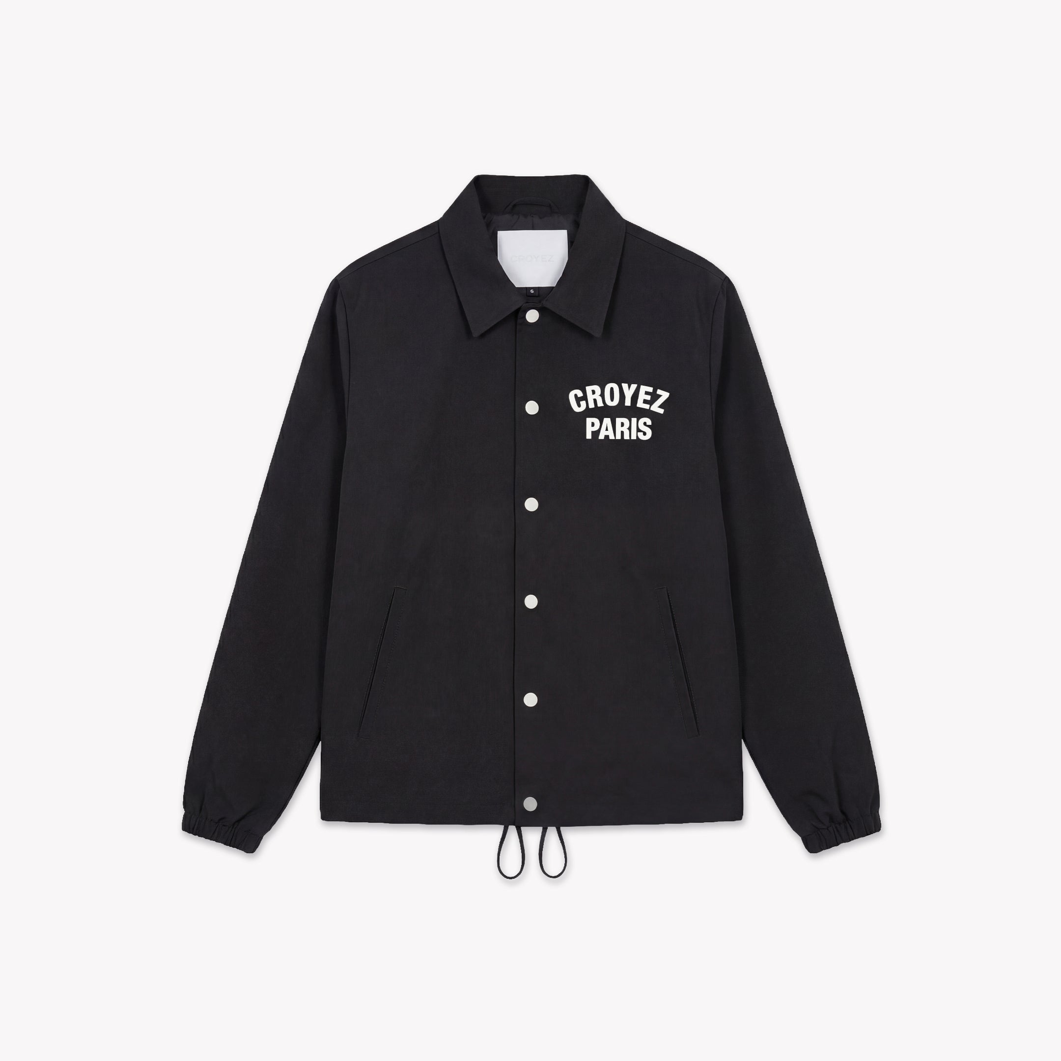  Croyez Paris Coach Jacket | Black