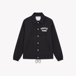 Croyez Paris Coach Jacket | Black