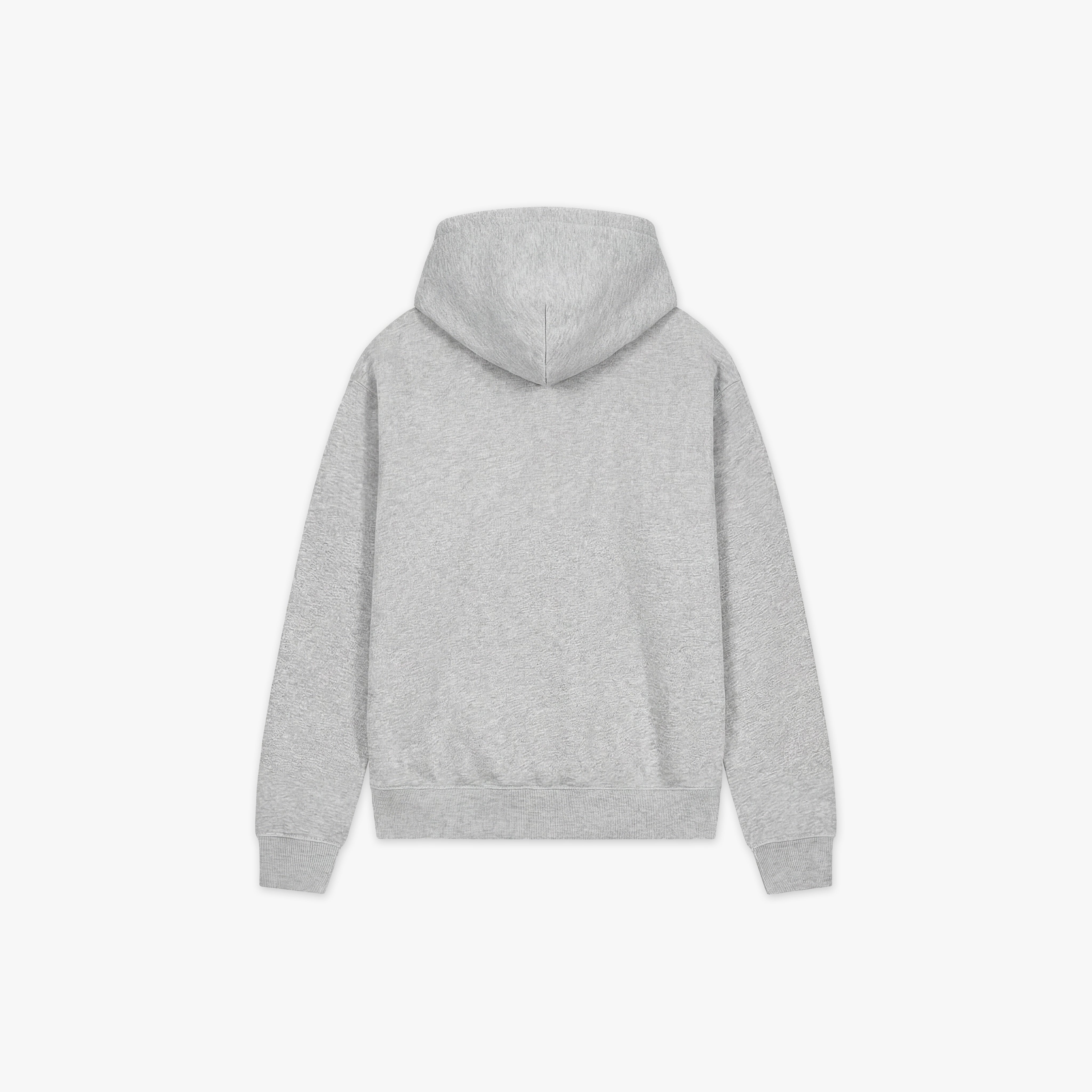 Croyez Art Gallery Zip Hoodie | Grey Melange