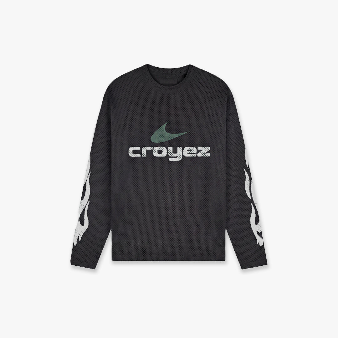  Croyez Service Dept Longsleeve | Black